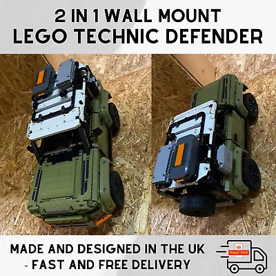 Buy Duo Wall Mount Land Rover Defender - Lego Technic 42110 - Mount Display Bracket • 14.99£