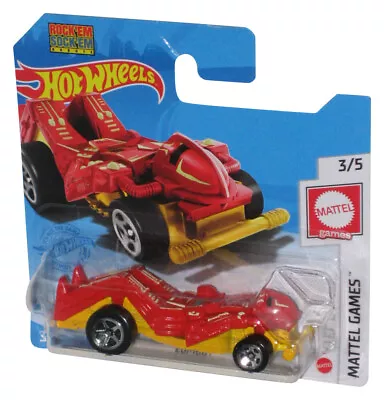 Buy Hot Wheels Mattel Games (2018) Red Zombot Toy Car #3/5 - (Short Card) • 10.24£