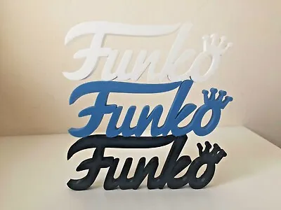 Buy Funko Logo Collectible Display Text Ornamental Retro Memorabilia Self Standing • 14.25£