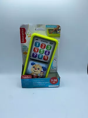 Buy Fisher Price Laugh & Learn 2-in-1 Slide To Learn Smartphone Ages 9+ Months • 9.99£
