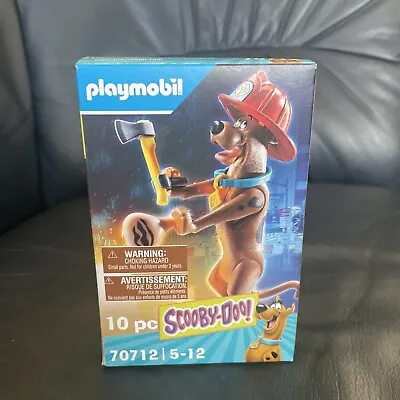 Buy PLAYMOBIL 70712 SCOOBY DOO FIREFIGHTER BNIB COLLECTIBLE See Pics/read • 4.95£