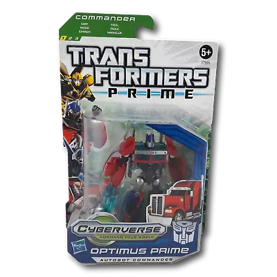 Buy Transformers Prime Cyberverse Autobot Optimus Prime Commander Action Figure • 29.99£