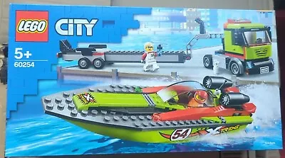 Buy LEGO 60254 - CITY Race Boat Transporter - New/Sealed. RETIRED. MINT. FREE Post. • 35.95£