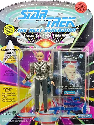 Buy STAR TREK THE NEXT GENERATION COMMANDER SELA POG 4.5  /ca. 12cm PLAYMATES FIGURE • 14.62£