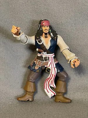 Buy Zizzle Pirates Of The Caribbean Jack Sparrow Arm Swing Action Feature Figures • 3.99£