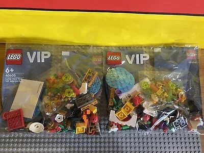Buy LEGO 40605 Polybags: 2x Lunar New Year VIP Bag****NEW SEALED***** • 2.42£