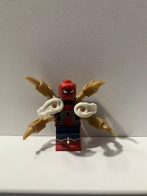 Buy Lego Iron Spider Man Minifigure, Set 76108 • 22£