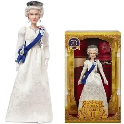 Buy Hot The New Signature Queen Elizabeth Ii Barbie Doll 11.5 Inch Royalty Monarchy • 26.39£