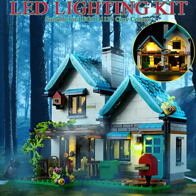 Buy DIY LED Light Kit For LEGOs 31139 Creator 3-in-1 Cozy House Decoration • 20.27£