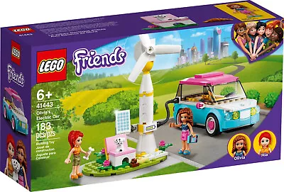 Buy Lego Friends - 41443 - Olivia's Electric Car - Brand New Sealed Box Set BNIB • 9.95£