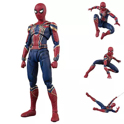 Buy 15 Cm Avengers 3 Infinity War Spiderman Action Figure S.H. Figuarts Iron Spider • 15.84£