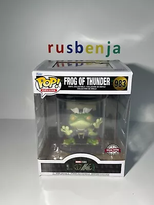 Buy Funko Pop! Marvel Studios TV Series Loki - Frog Of Thunder Special Edition #983 • 20.99£