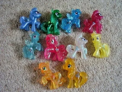 Buy My Little Pony,Bundle Of 10 Ponies Set,3-5 Cm High,Action Figure Model Toy,set 1 • 10£