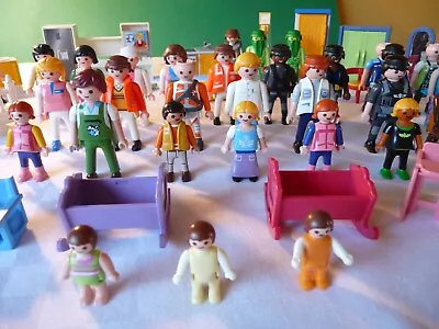 Buy 36 Genuine Playmobil Figures Dolls House Furniture Spare Parts Job Lot Bundle  • 1.04£