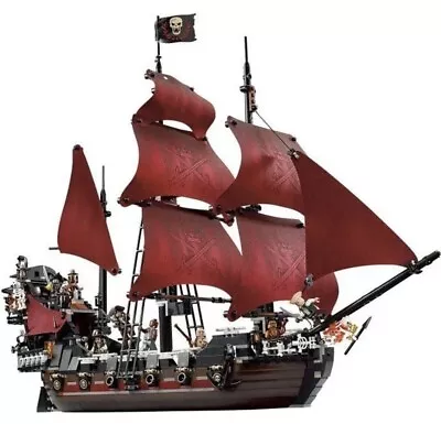 Buy Building Block Pirates Of The Caribbean Queen Anne's Revenge Technic 4195 NO BOX • 104.99£