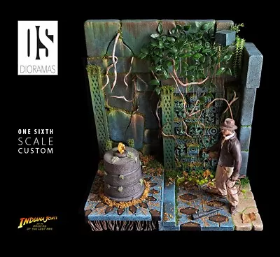 Buy PRE-ORDER Indiana Jones 1/6 Custom Diorama  The Idol Temple  • 826.29£