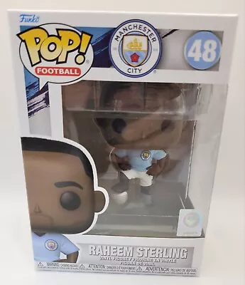 Buy Funko Pops Football Player Raheem Sterling Manchester City FC Vinyl • 6£