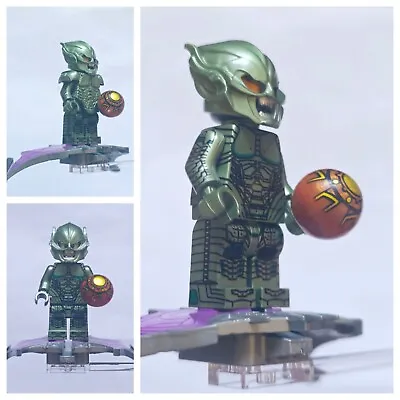 Buy Marvel Green Goblin Minifigure Custom Printed  • 11.99£