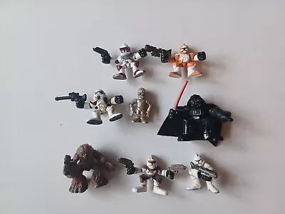 Buy Bundle Star Wars Hasbro Galactic Heroes Figures Lot Vader Clones Chewbacca #3 • 5.99£