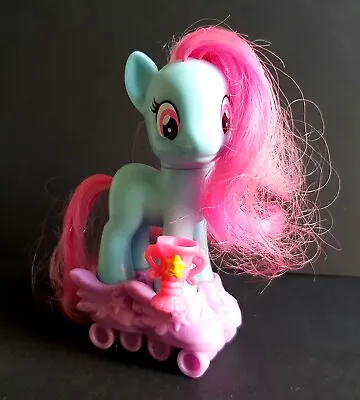 Buy My Little Pony G4 Figure Mrs Dazzle Cake Turquoise Pink + Roller Skates & Trophy • 12£