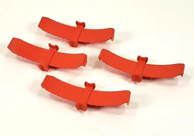 Buy (4) 1990 Hot Wheels Upper Loop Connector Red Plastic 9911-2038 Replacement Track • 17.21£