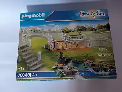 Buy Playmobil 70348 Zoo Viewing Platform Extension. Box And Sealed Bags- Complete • 7.95£