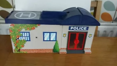 Buy Playmobil Police Station Play Set Geobra 2011 With Carry Handle • 13£