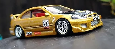 Buy CIVIC Si JDM Racing By Hot Wheels Modified With Real Riders   1:64 NEW • 9£