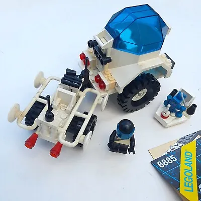 Buy LEGO Vintage Space Futurons 6885 Crater Crawler 100% Complete Instructions • 19.95£