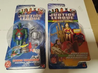 Buy DC Comics Justice League Jlu Mattel Martial ManHunter Cyber Wonder Woman Vision • 35.97£