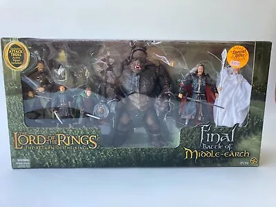 Buy RARE Final Battle Of Middle Earth Lord Of The Rings Toybiz Giftpack Mint BNIB. • 360£
