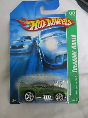 Buy Hot Wheels 2007 Super Treasure T-Hunt $ '69 Camaro Z28 Sealed In Card • 9.99£