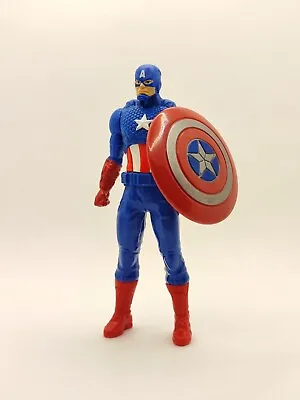 Buy Hasbro Disney Marvel Avengers Hero - Captain America With Shield 6  Figure 2015 • 5.99£