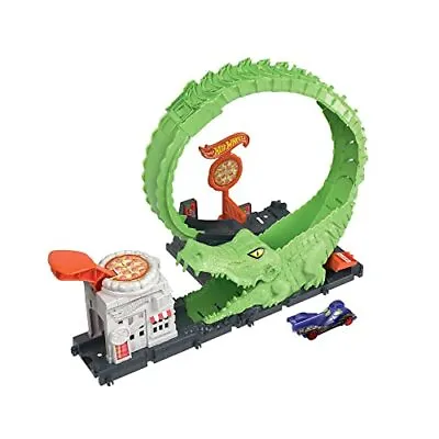 Buy Track Set With 1 Car Adjustable Track That Connects To Other Sets Loop • 22.99£