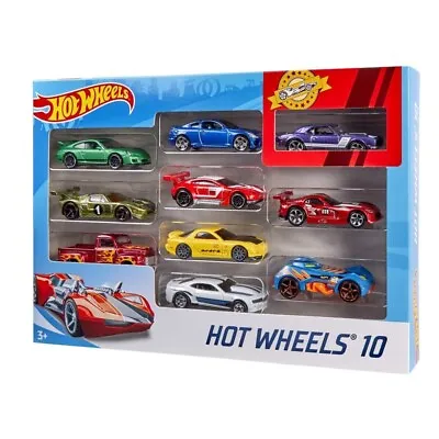 Buy Hot Wheels 10 Pack Of Mini Toy Cars (Pack May Vary) • 18.99£