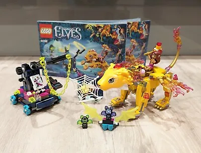 Buy LEGO Elves 41192 Azari And The Fire Lion Capture Complete Retired Set • 40£