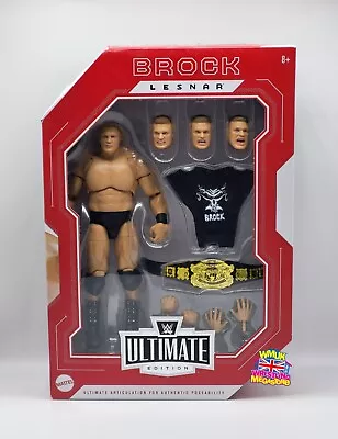 Buy WWE Mattel Ultimate Edition Wrestling Figure Ruthless Brock Lesnar *Damaged* • 59.99£