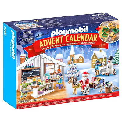 Buy Playmobil 71088 Christmas Bakery Advent Calendar Christmas Baking Playset Sealed • 26.49£
