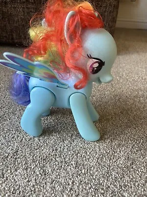 Buy My Little Pony MLP Rainbow Dash Flips Multi Coloured Hair Blue • 5£