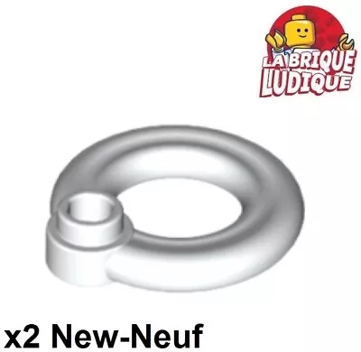 Buy LEGO 2x Minifig Utensil Buoy Rescue Flotation Ring White/White 30340 New • 1.67£