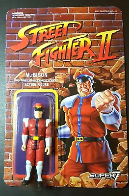 Buy RARE M. Bison Street Fighter 2 Super7 RETRO Figure (  3.75 Scale) Lot • 16£