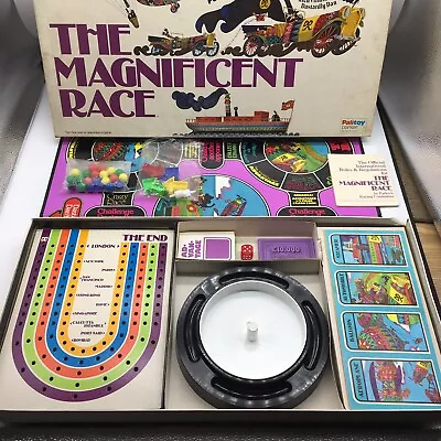 Buy Vintage The Magnificent Race Board Game Dastardly Dan (Missing 3 Pegs) • 14.90£