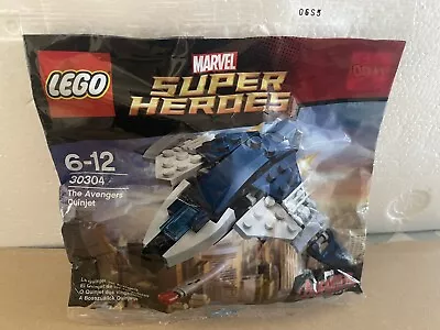 Buy Lego Polybag Marvel Super Heroes The Avengers Quinjet Ref 30304 From 2015 Bnip. • 2.99£