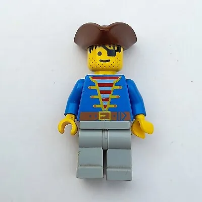 Buy LEGO Vintage Pirates I Pi008 Blue Jacket Brown Hat From 6262 6268 6273 6258 [a] • 2.95£