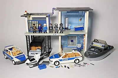 Buy Playmobil Police Bundle Set (5) Command Station (5176)  Cars Vehicles Figures • 49.99£