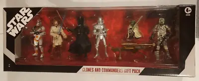 Buy Star Wars Clones And Commanders Gift Pack Elite Clone Yoda Vader Obi-wan Etc New • 39.99£