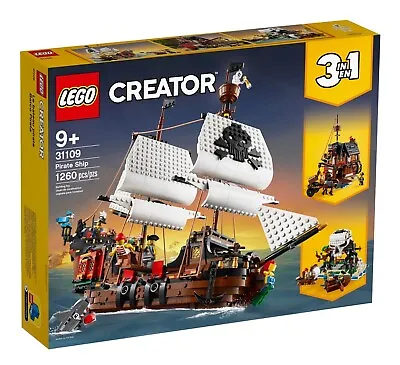 Buy LEGO Creator 3-in-1: Pirate Ship (31109) New & Sealed • 99.99£