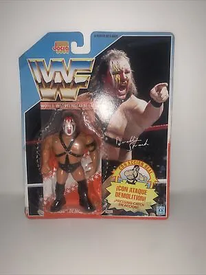 Buy Vintage WWF WWE Smash Demolition Hasbro Jocsa Argentina MOC Carded Hasbro Figure • 225£