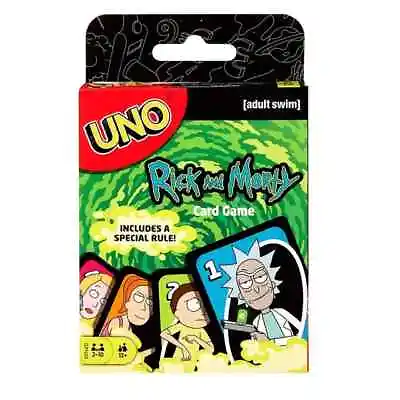 Buy UNO Family Card Game Barbie Rick & Morty Adult Kid Him Gift Wild Mattel Fast UK • 11.53£