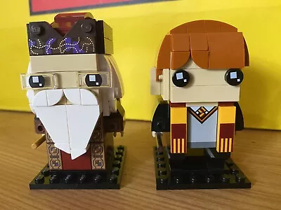 Buy Lego BrickHeadz 41621: Ron Weasley & Albus Dumbledore. • 4.20£